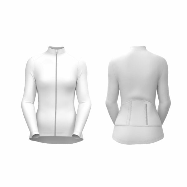 WOMEN'S CYCLE LONG SLEEVE JERSEY_FRONT